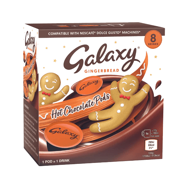 Galaxy Gingerbread Hot Chocolate 
Dolce Gusto Compatible Pods image 0