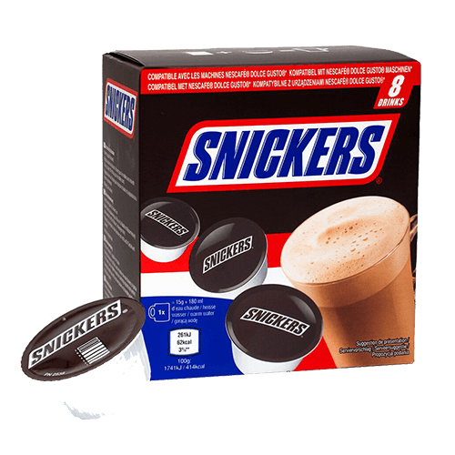 Snickers Hot Chocolate - <br/>Dolce Gusto Compatible Pods image 0