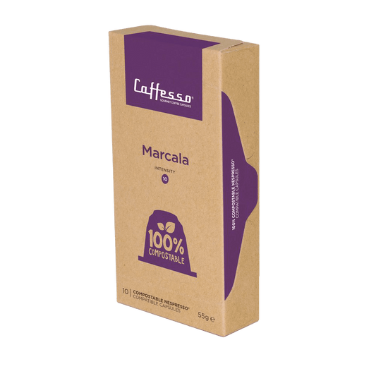 Caffesso - Marcala Nespresso Compatible Compostable Capsules image 0