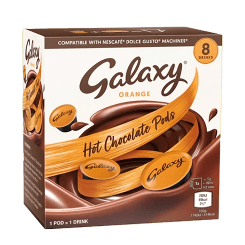 Galaxy Orange Hot Chocolate  
Dolce Gusto Compatible Pods image 0