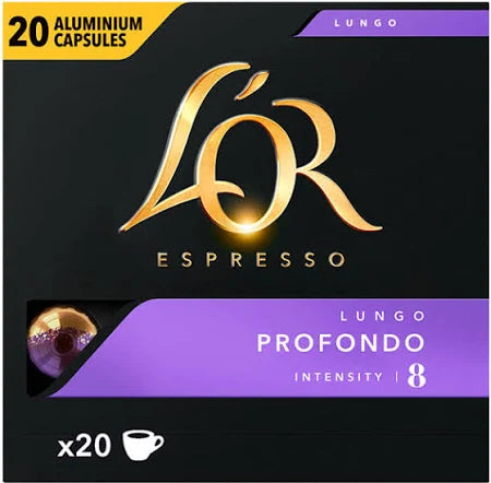 Profondo Lungo - L'Or Nespresso Compatible Capsules - 20 image