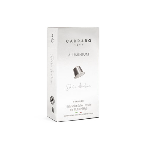 Dolci Arabica – Carraro Aluminium Nespresso Compatible Capsules