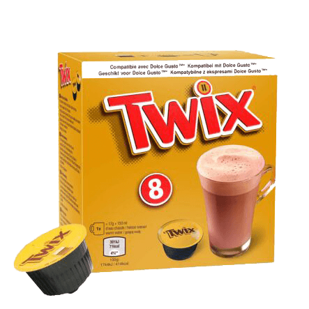 Mars Twix Hot Chocolate 
 Dolce Gusto Compatible Pods image 0