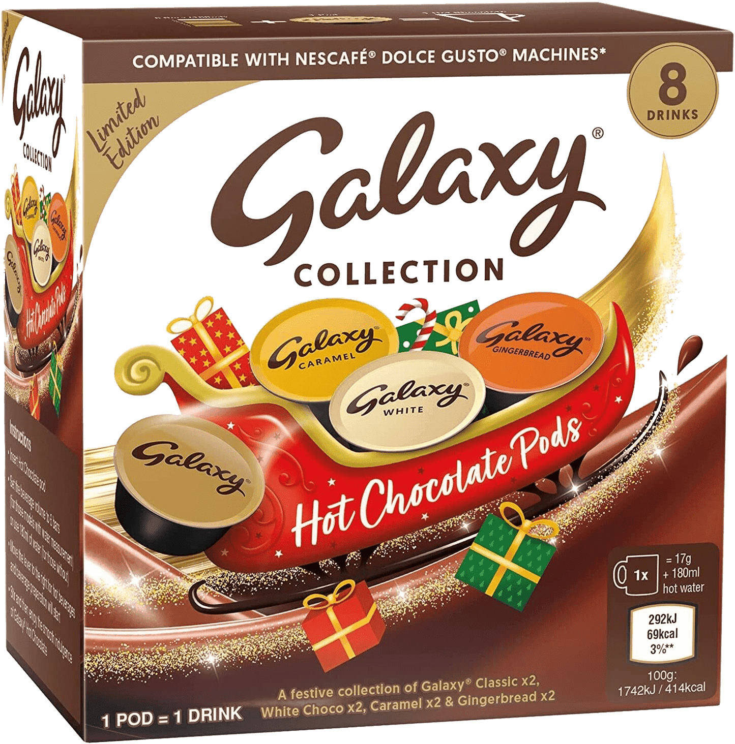 Galaxy Collection Hot Chocolate Pods 
Dolce Gusto Compatible image 0