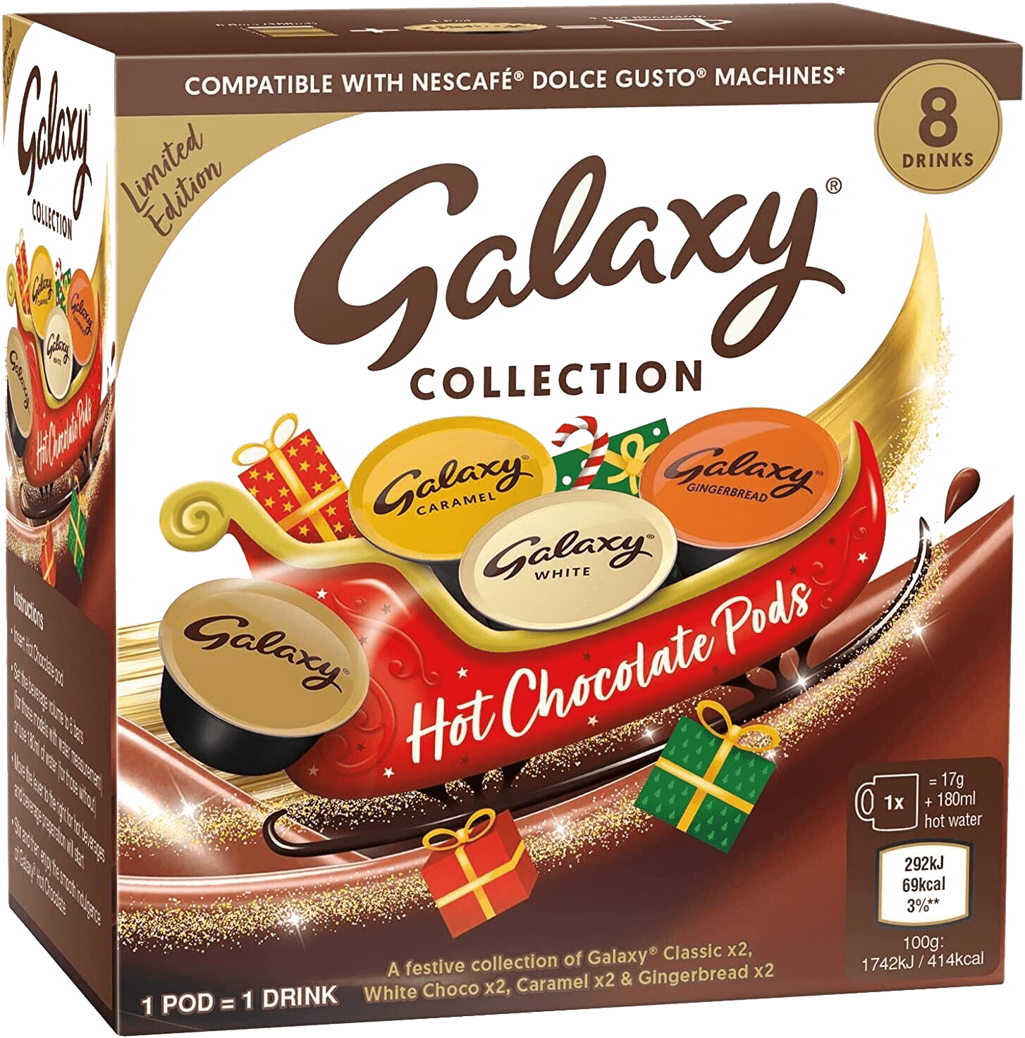 Galaxy Collection Hot Chocolate Pods 
Dolce Gusto Compatible image 0