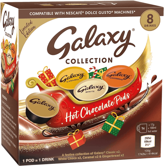 Galaxy Collection Hot Chocolate Pods 
Dolce Gusto Compatible image 0