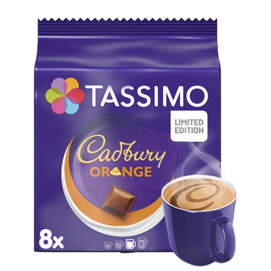 Cadbury Orange Hot Chocolate - Pods for Tassimo