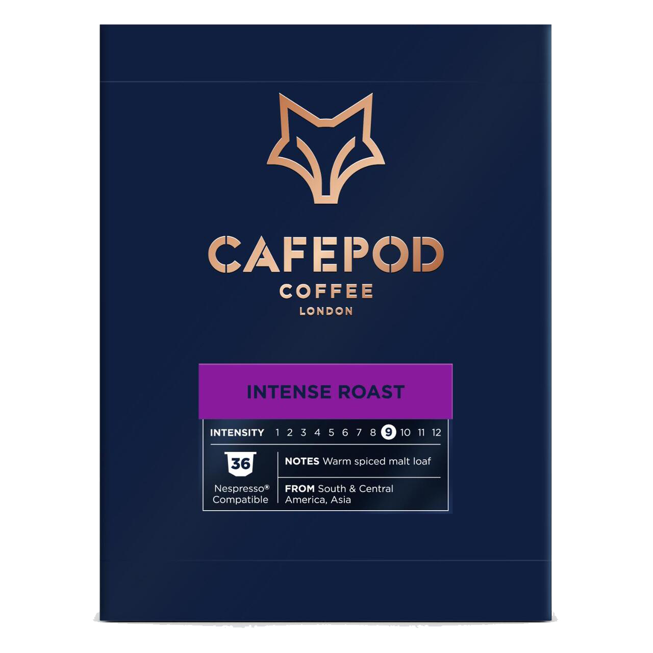 CafePod Intense Roast – Nespresso Compatible Aluminium Coffee Pods