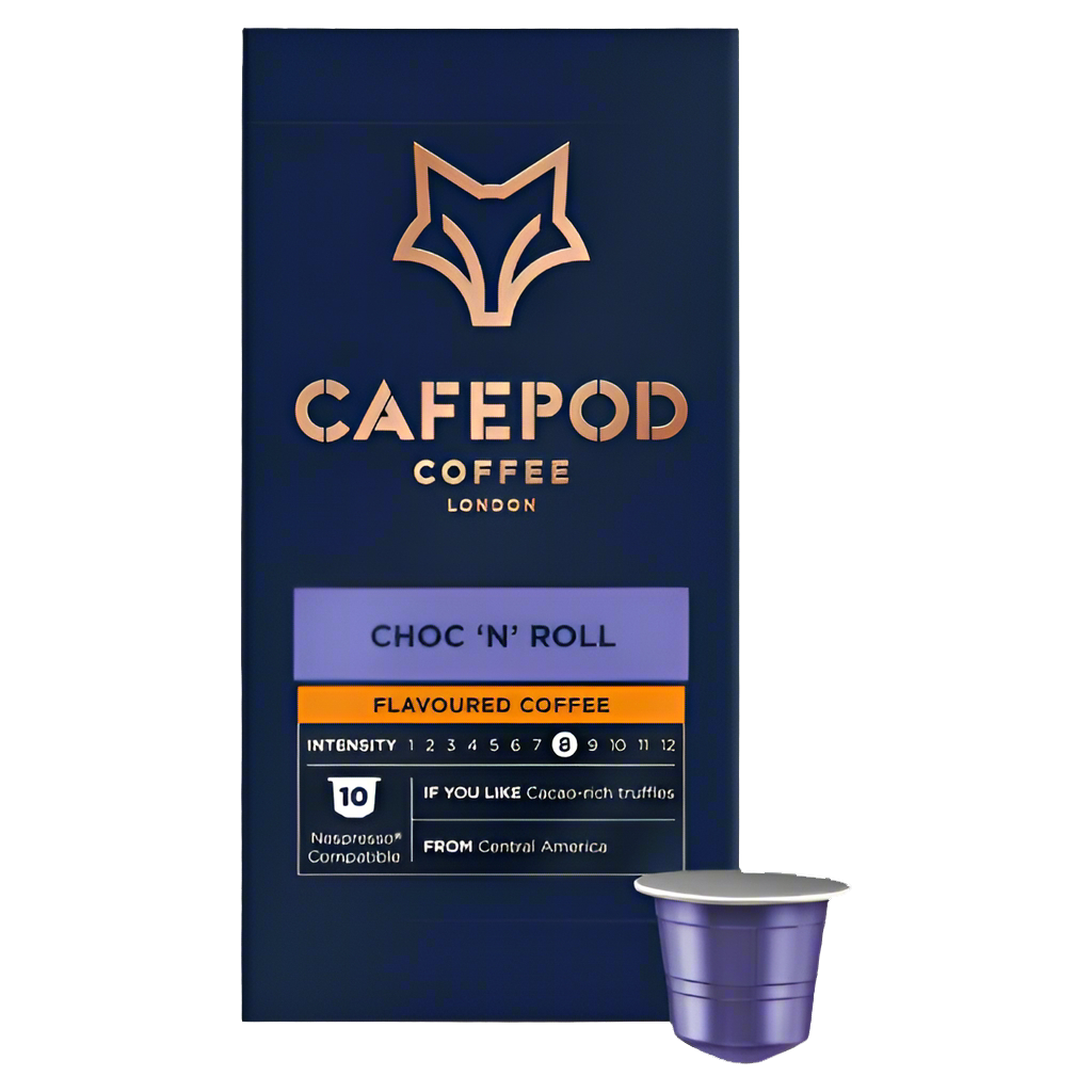 CafePod Choc ‘n’ Roll – Nespresso Compatible Aluminium Coffee Pods