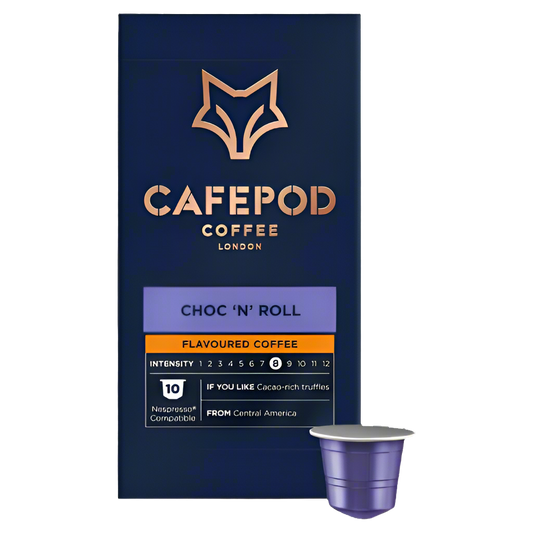 CafePod Choc ‘n’ Roll – Nespresso Compatible Aluminium Coffee Pods