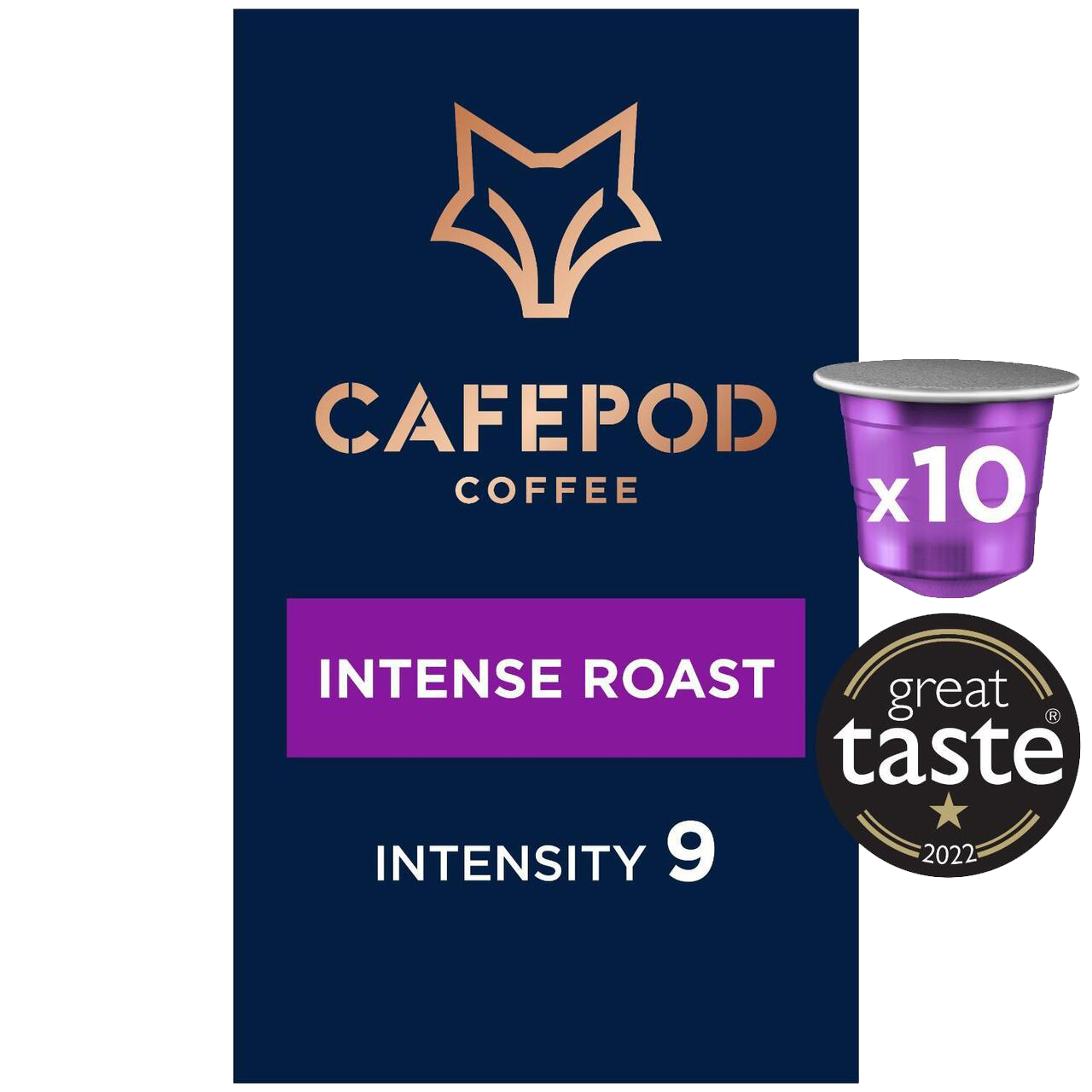 CafePod Intense Roast – Nespresso Compatible Aluminium Coffee Pods