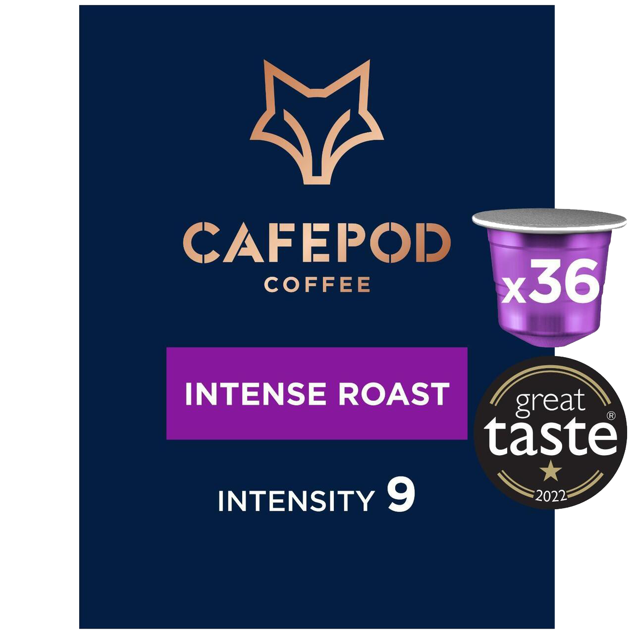 CafePod Intense Roast – Nespresso Compatible Aluminium Coffee Pods