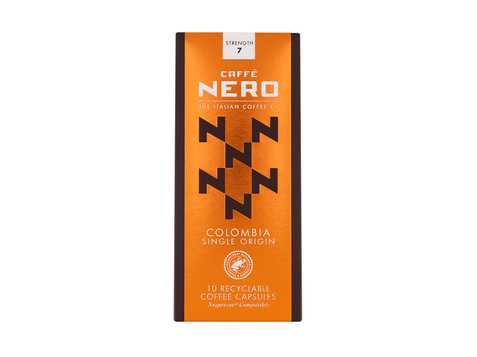 Caffé Nero Colombia – Nespresso Compatible Aluminum Pods
