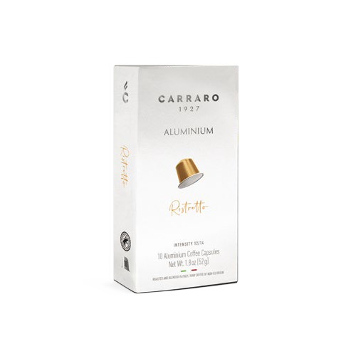 Ristretto – Carraro Aluminium Nespresso Compatible Capsules