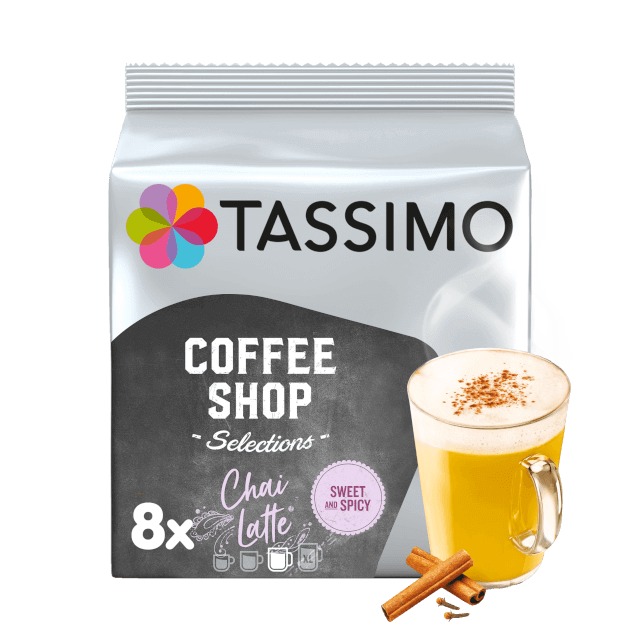 Chai Latte from Coffee Shop Selections - Pods for Tassimo