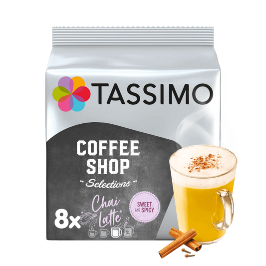 Chai Latte from Coffee Shop Selections - Pods for Tassimo