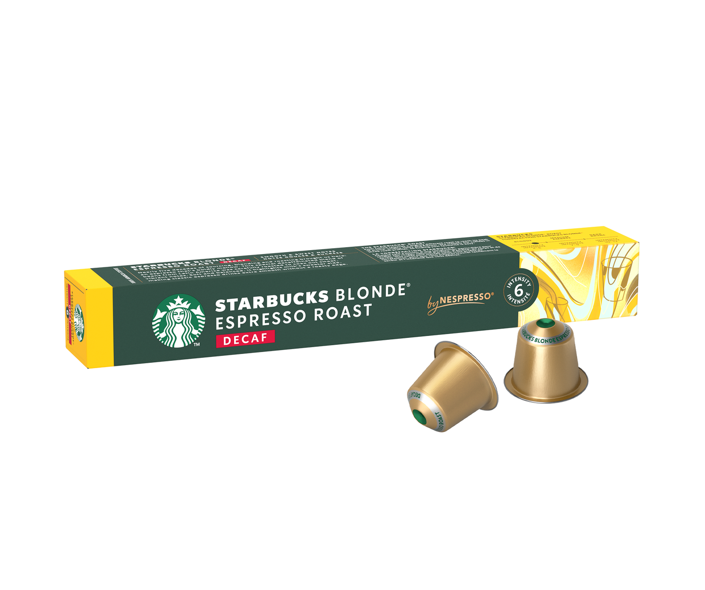 Decaf Blonde Roast -Starbucks Nespresso Compatible Aluminium Pods