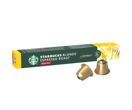 Decaf Blonde Roast -Starbucks Nespresso Compatible Aluminium Pods