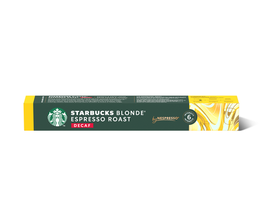Decaf Blonde Roast -Starbucks Nespresso Compatible Aluminium Pods