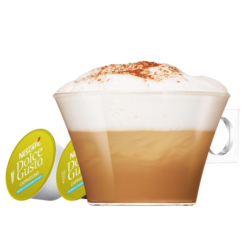 Skinny / Unsweetened Cappuccino - Nescafe Dolce Gusto® Official Pods
