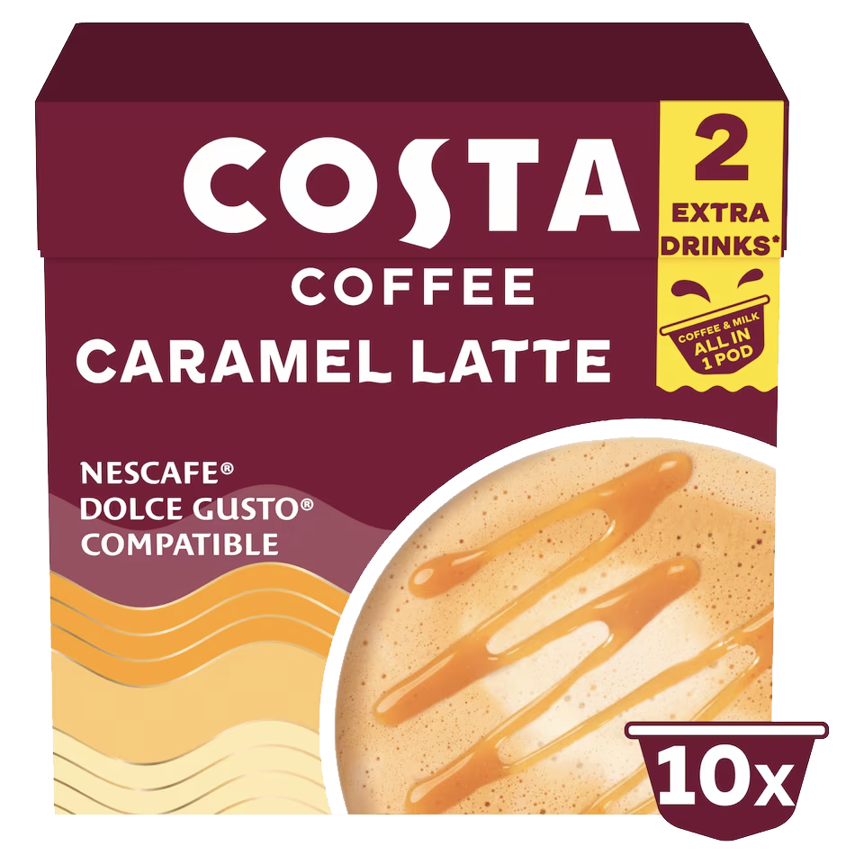 Caramel Latte - Costa Signature Dolce Gusto Compatible Pods