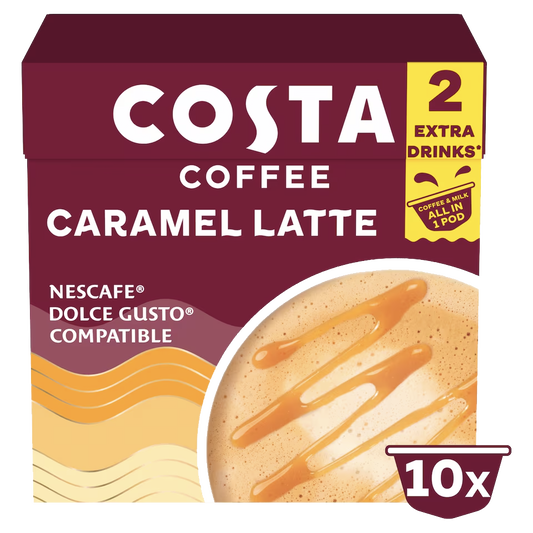 Caramel Latte - Costa Signature Dolce Gusto Compatible Pods