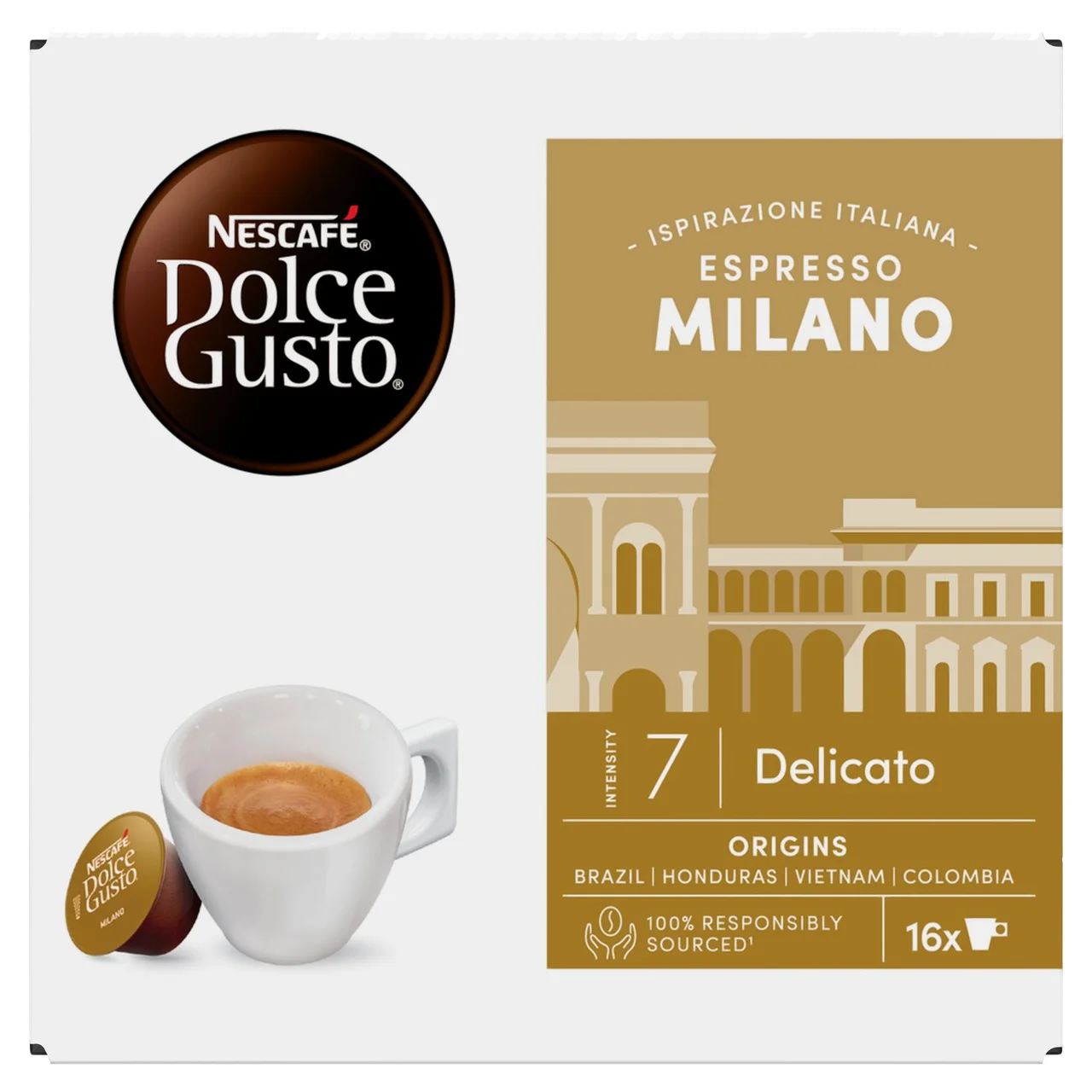 Espresso Milano - Nescafe Dolce Gusto® Official Pods