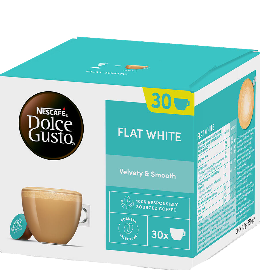 Flat White - Nescafe Dolce Gusto® Official Pods