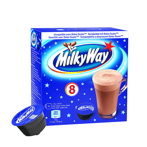 Milky Way Hot Chocolate  Dolce Gusto Compatible Pods image 0