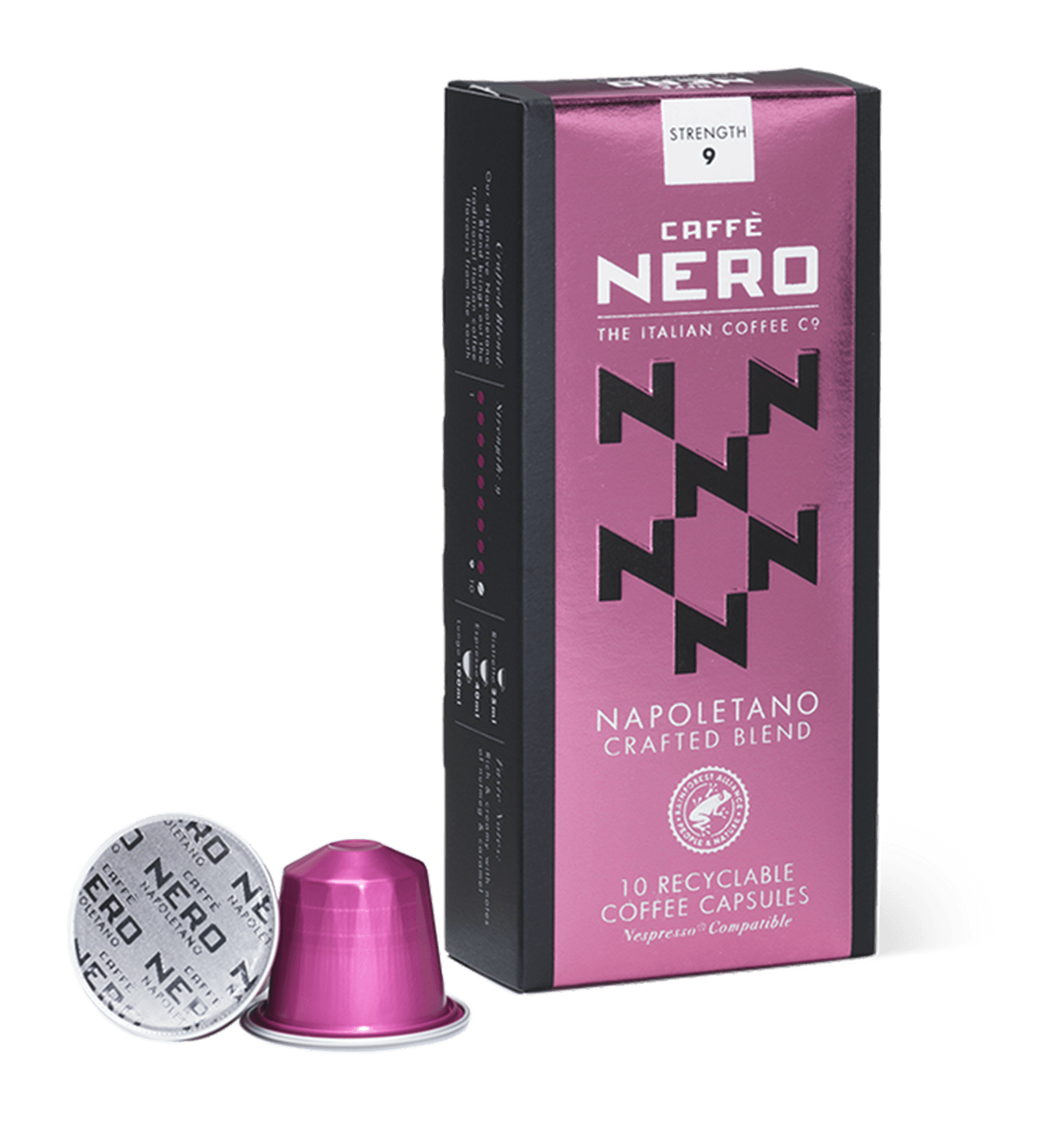 Caffe Nero Napoletano -<br /> Original Blend Nespresso Compatible Capsules image 0