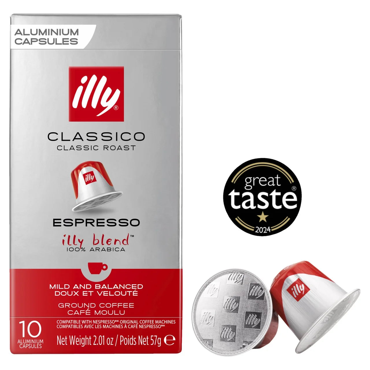 illy Classico - Nespresso Compatible Aluminium Espresso Pods