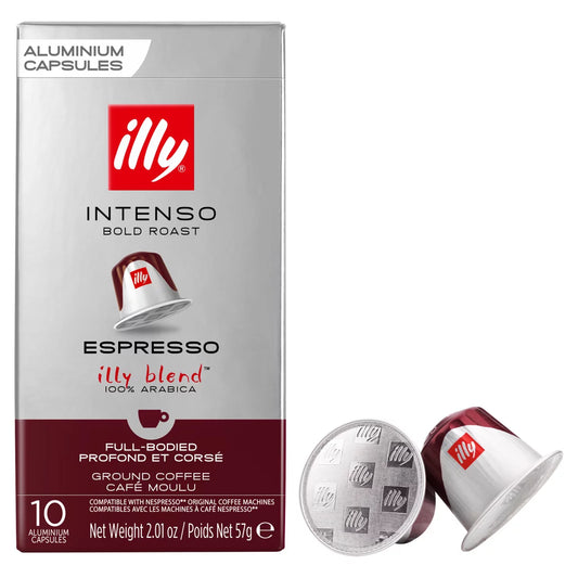 illy Intenso Espresso - Nespresso Compatible Aluminium Pods