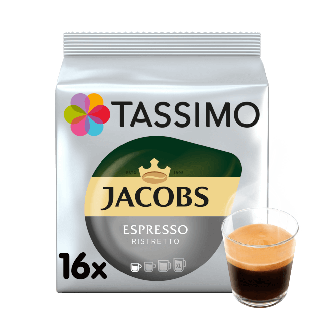 Jacobs Espresso Ristretto - Pods for Tassimo
