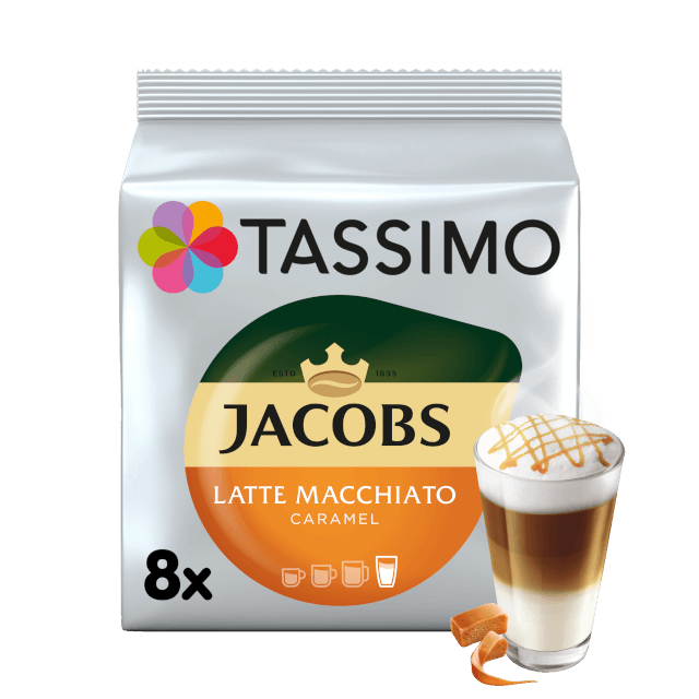 Jacobs Latte Macchiato Caramel - Pods for Tassimo
