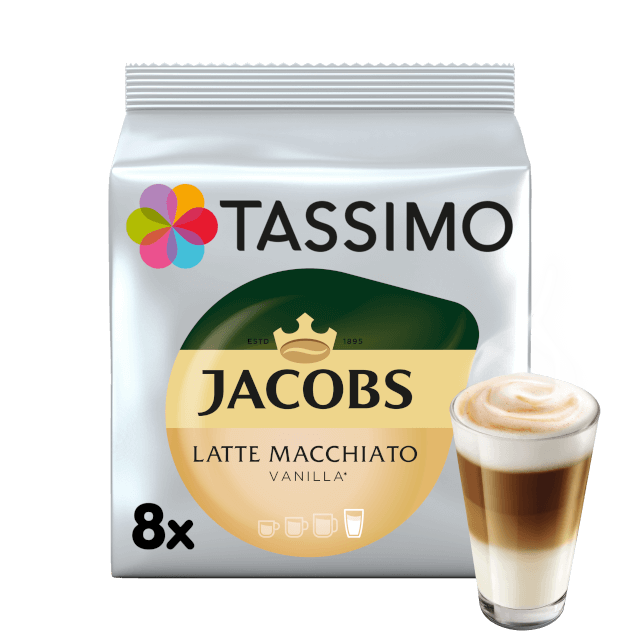 Jacobs Latte Macchiato Vanilla - Pods for Tassimo