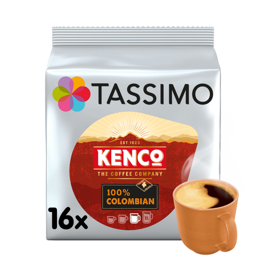 Kenco Pure 100% Colombian - Pods for Tassimo