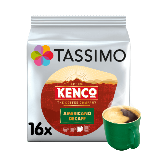 Kenco Americano Decaff - Pods for Tassimo