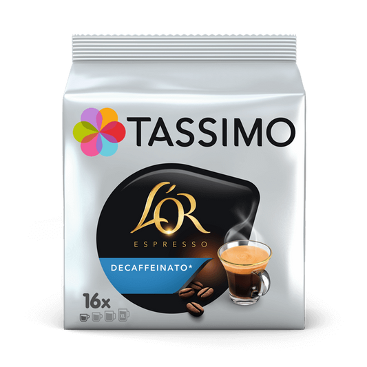 L'OR Espresso Decaffeinato - Decaffeinated Pods for Tassimo
