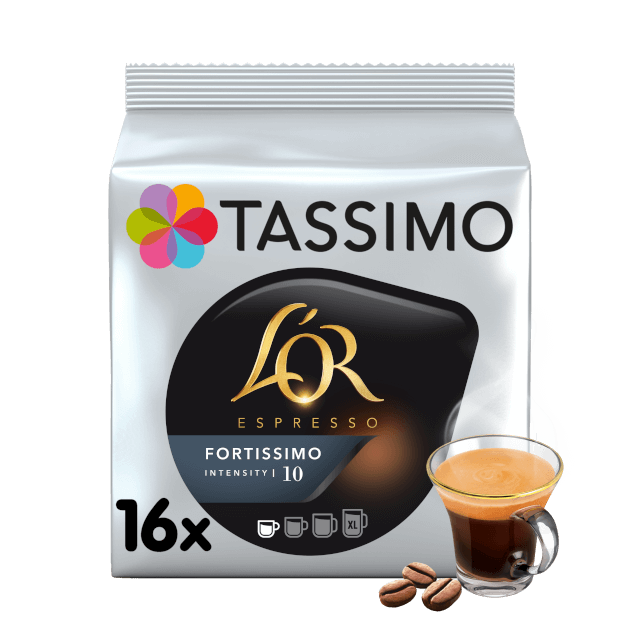 L'OR Espresso Fortissimo - Tassimo Compatible Pods