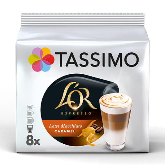 L'OR Espresso Latte Macchiato Caramel - Pods for Tassimo