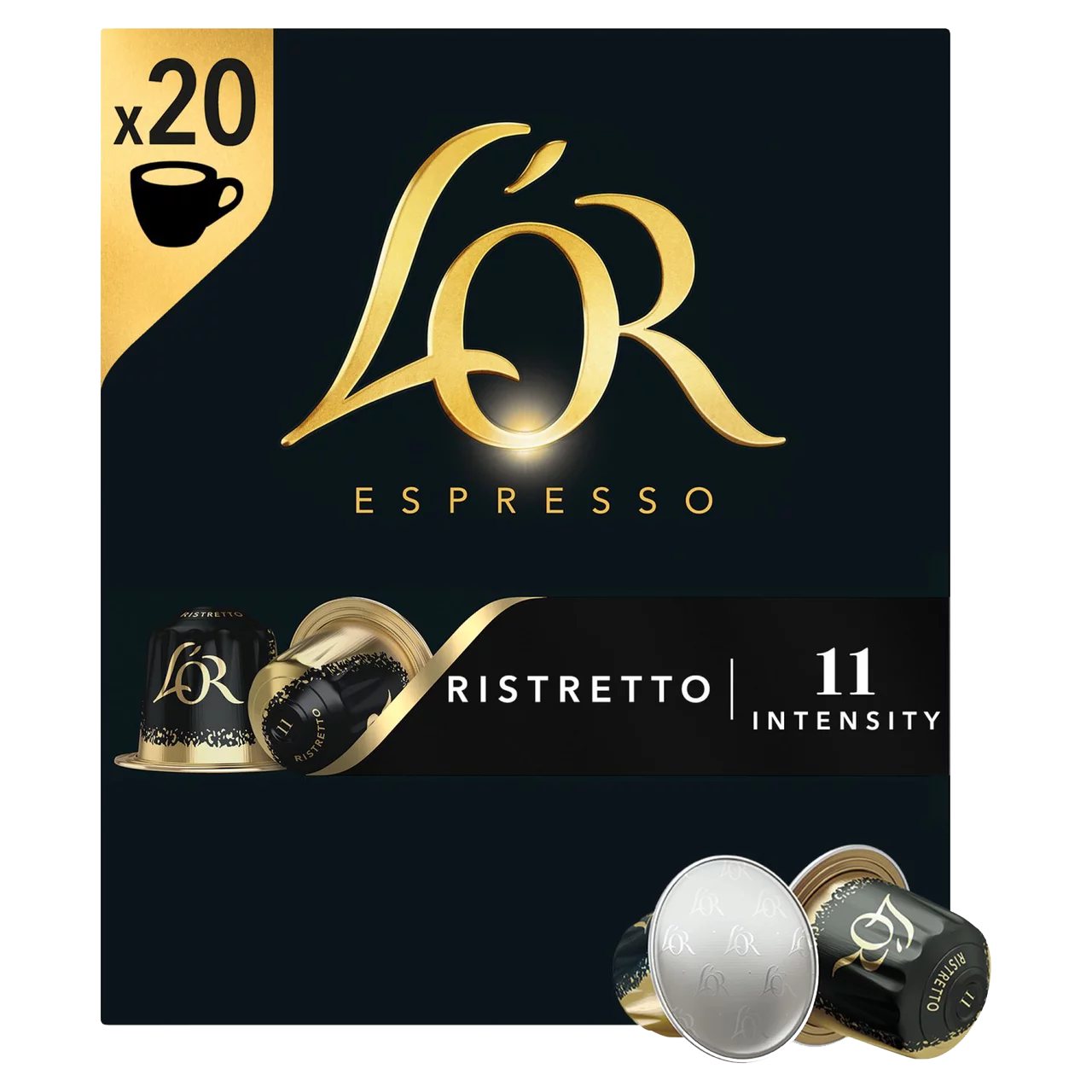 L'OR Ristretto - Nespresso Compatible Aluminium Pods