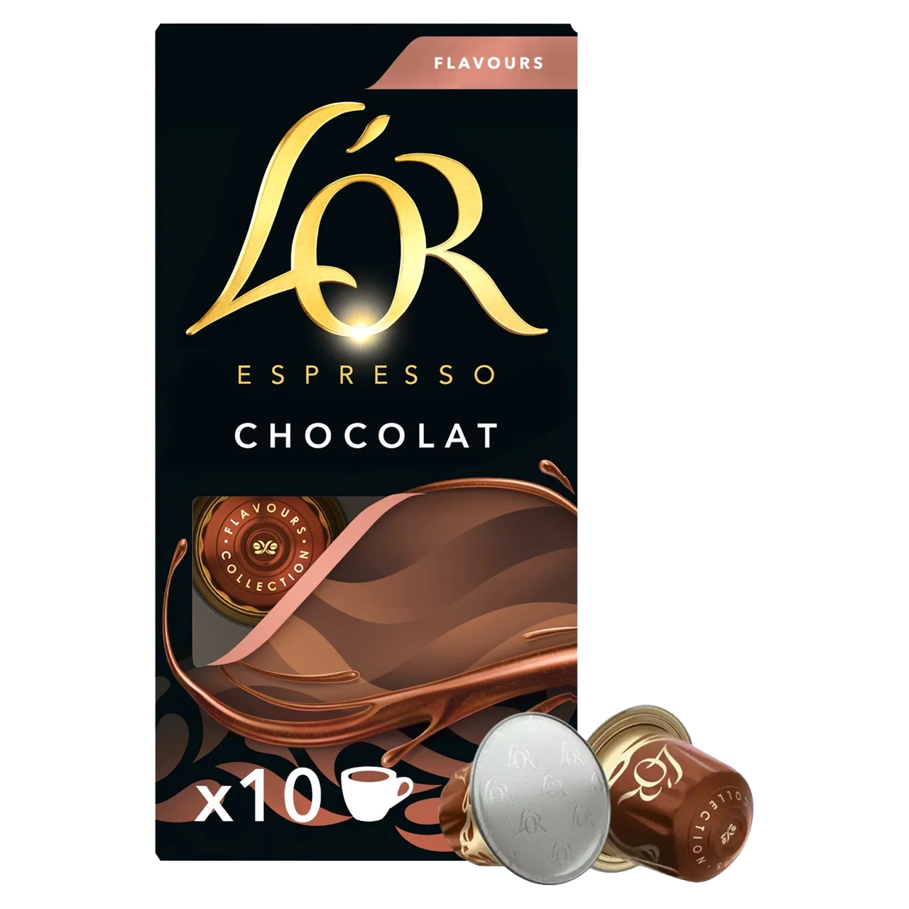 L'OR Chocolate Coffee Pods - Nespresso Compatible Aluminium Pods