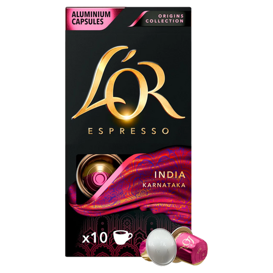 L'OR India = Nespresso Compatible Aluminium Pods