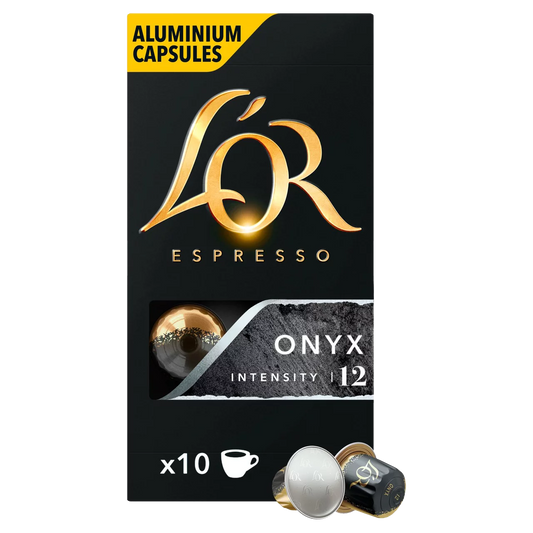 L'OR Onyx - Nespresso Compatible Aluminium Pods