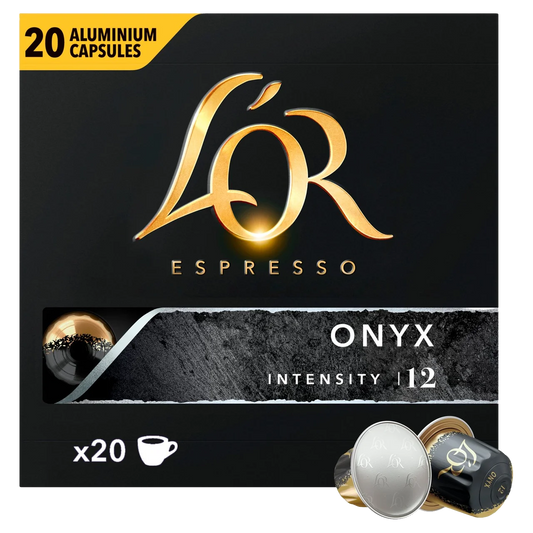 L'OR Onyx - Nespresso Compatible Aluminium Pods