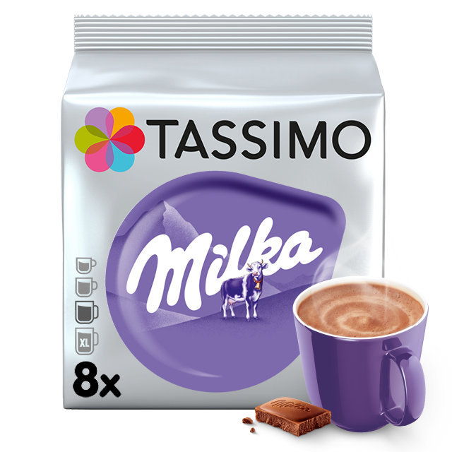Milka Hot Chocolate - Pods for Tassimo