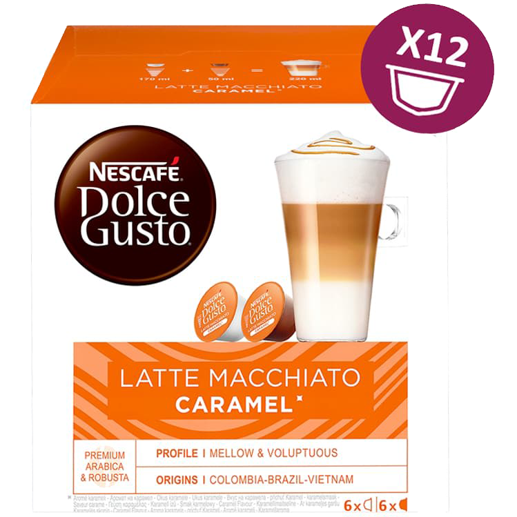 Caramel Latte Macchiato - Nescafe Dolce Gusto® Official Pods