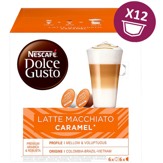Caramel Latte Macchiato - Nescafe Dolce Gusto® Official Pods