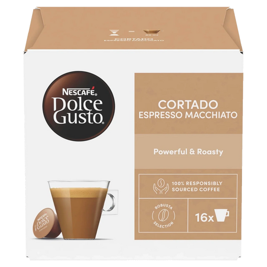 Cortado Espresso Macchiato - Nescafe Dolce Gusto® Official Pods