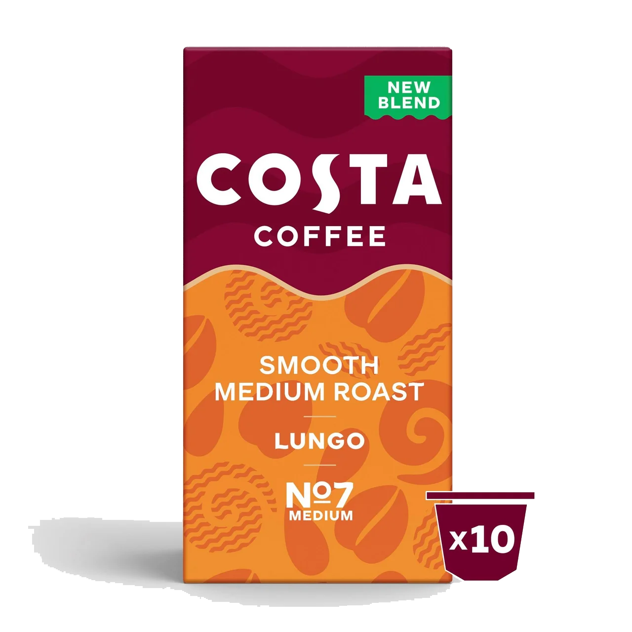 Smooth Medium Roast - Costa Coffee Nespresso Compatible Aluminium Pods